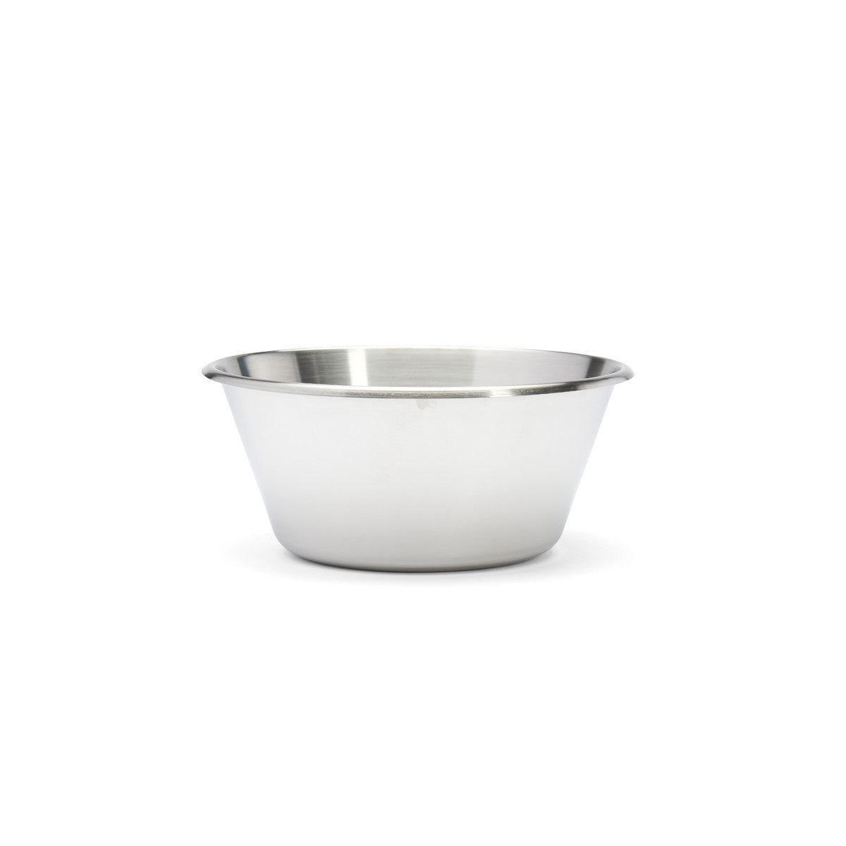 Bassine conique inox bord roulé ouvert Ø28cm - 2