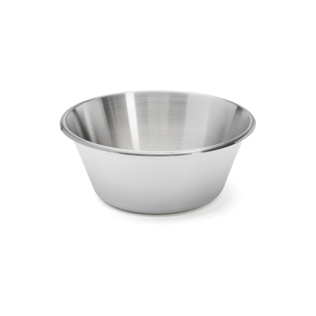 Bassine conique inox bord roulé ouvert Ø40cm - 1
