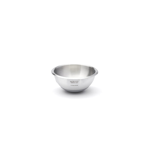 Bassine demi-sphérique en inox Ø16cm fond silicone - 2