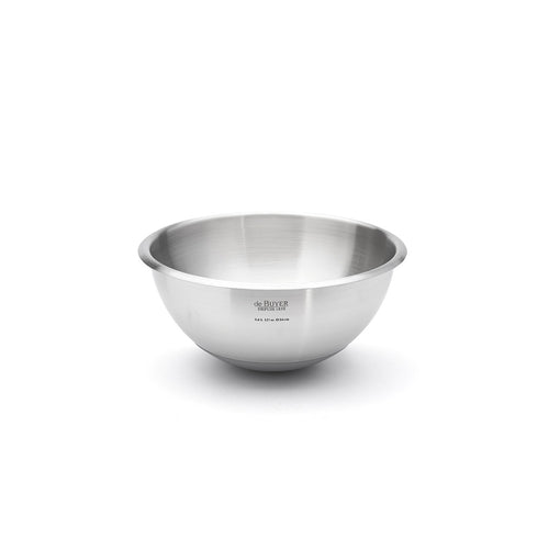 Bassine demi-sphérique en inox Ø24cm fond silicone - 1