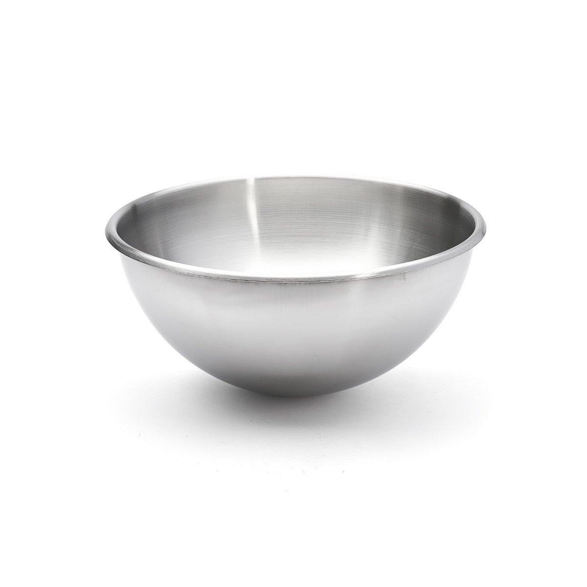 Bassine demi-sphérique en inox bord roulé ouvert Ø35cm - 1