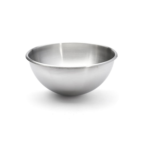 Bassine demi-sphérique en inox bord roulé ouvert Ø35cm - 1
