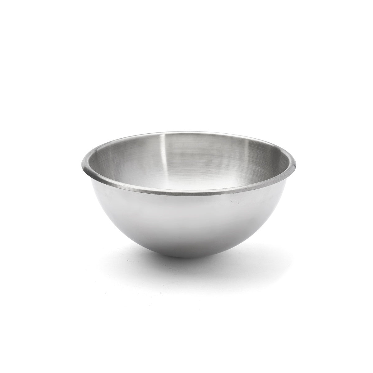 Bassine demi-sphérique en inox bord roulé ouvert Ø30cm - 2