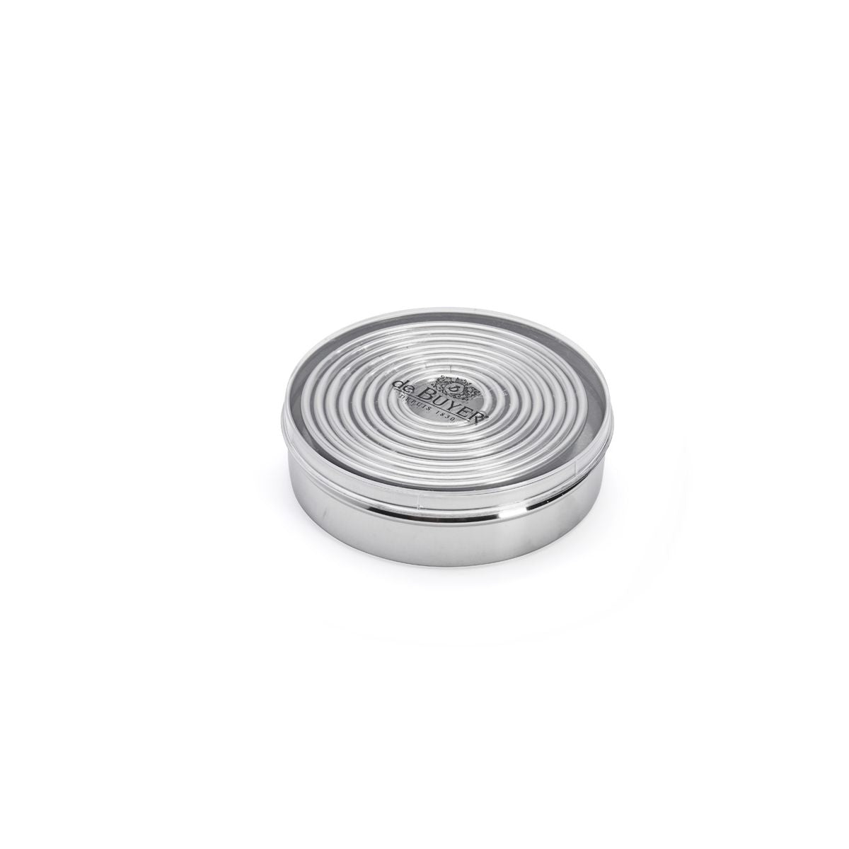 Boîte de 9 découpoirs ronds unis en inox Ø3 à 11cm - 1