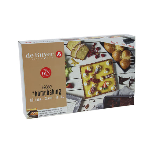 Box HOMEBAKING Gâteau Cake Tarte 3 pièces - 1