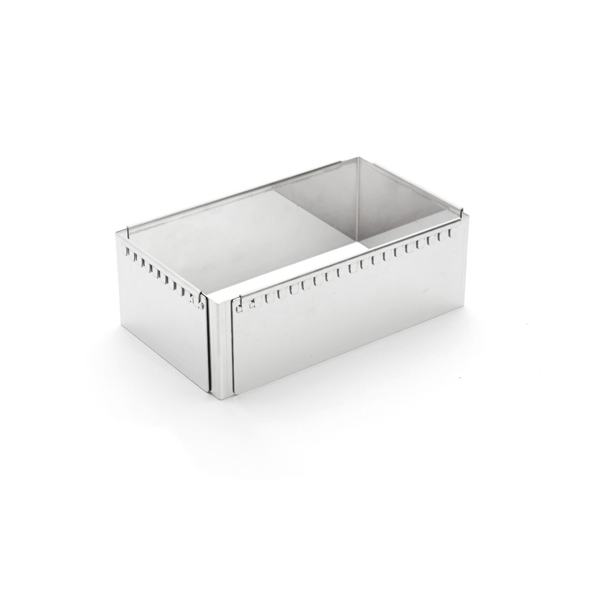 Cadre extensible inox Rectangle 21,5x11,5cm à 40x21cm - 1