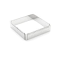 Cadre extensible inox Carré 20cm à 37cm - 1