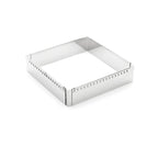 Cadre extensible inox Carré 20cm à 37cm - 1