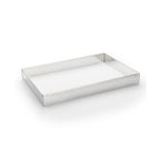 Cadre extensible inox Rectangle 43x29cm à 56x84cm - 1