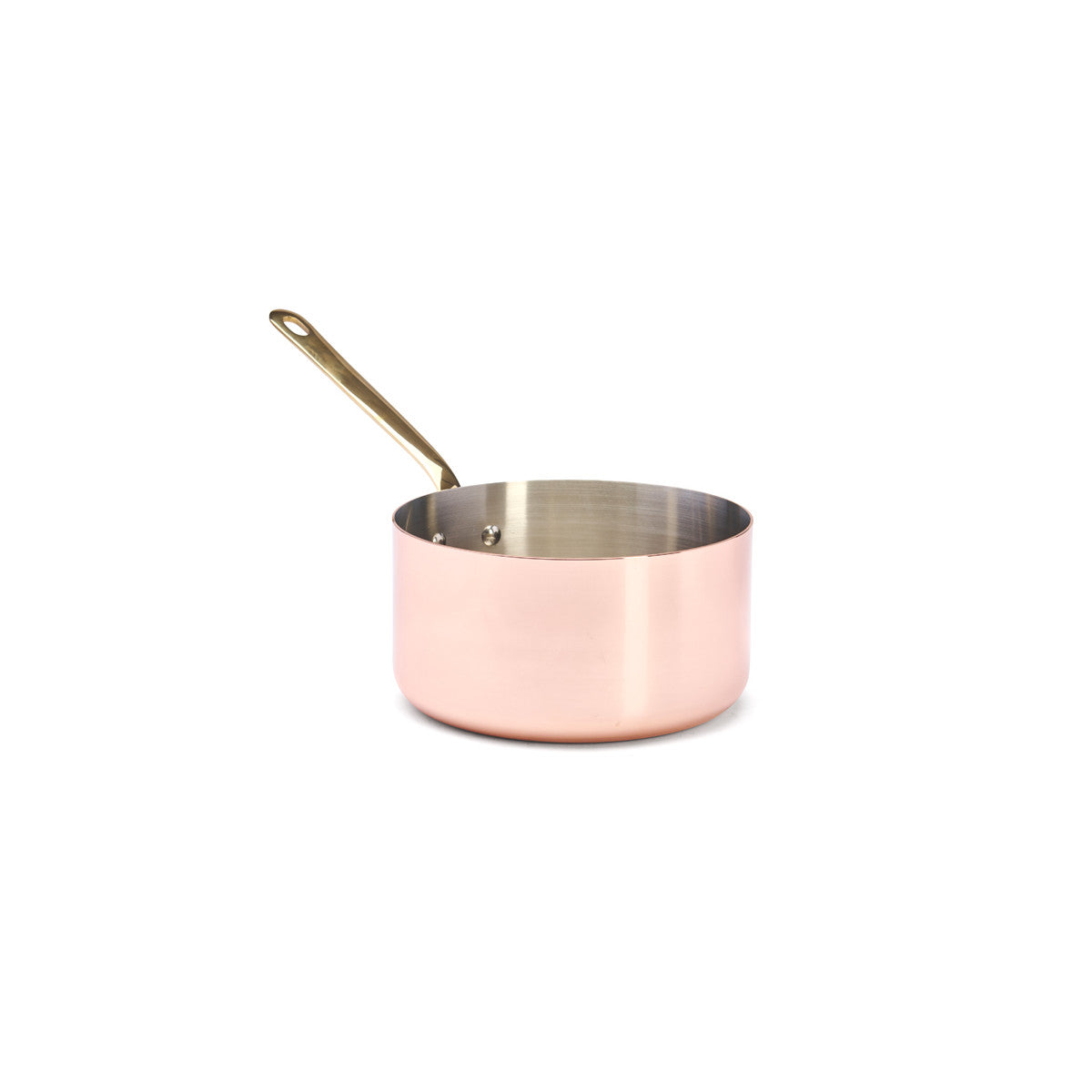 Casserole en cuivre INOCUIVRE Ø20cm monture laiton - 2