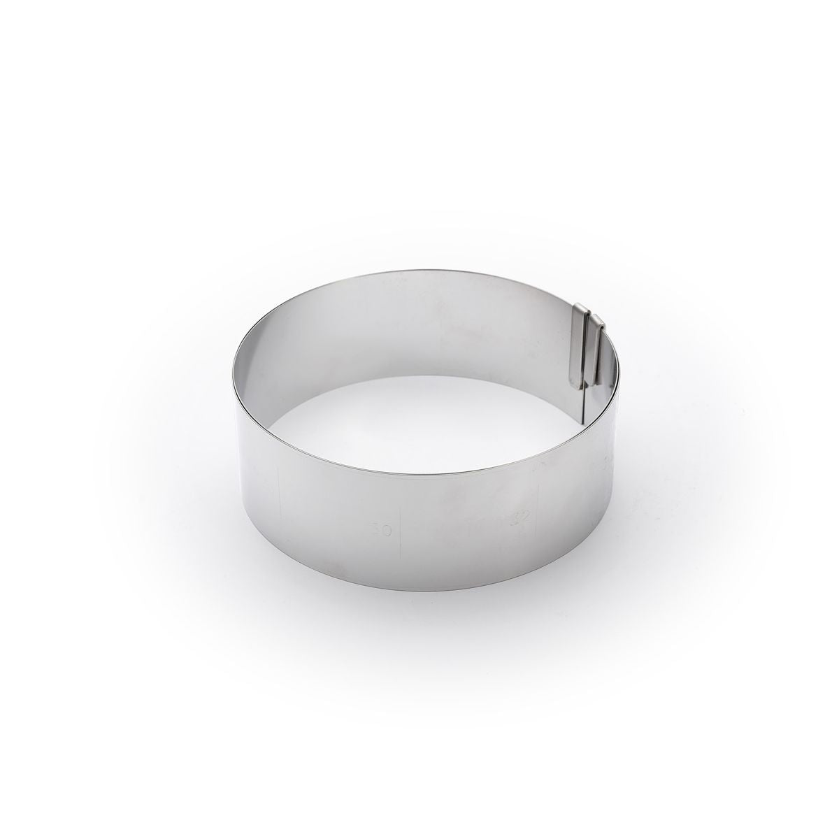Cercle gradué extensible inox Ø18-36cm H.6,5cm - 1