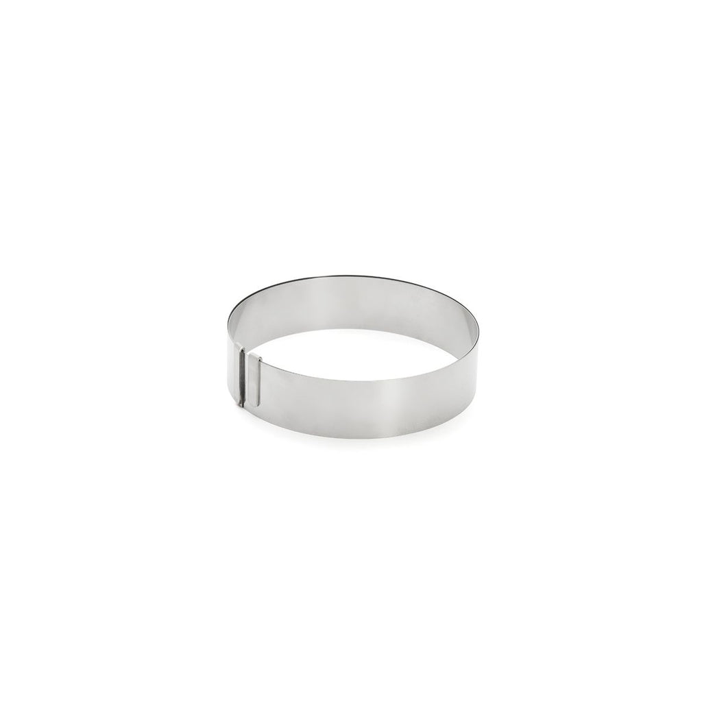 Cercle gradué extensible inox Ø18-36cm H.4,5cm - 1