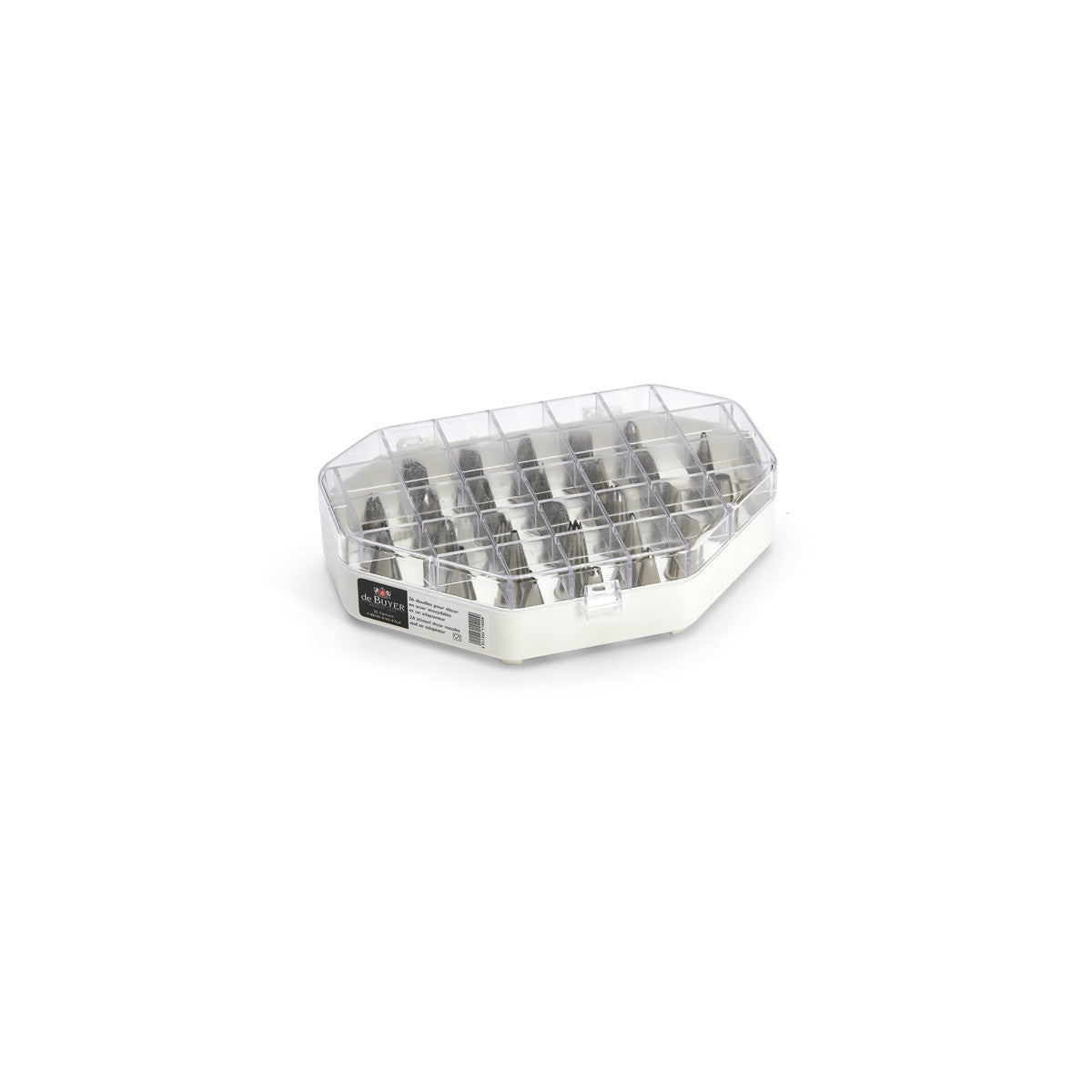 Coffret 26 douilles inox fines spéciales décor - 2