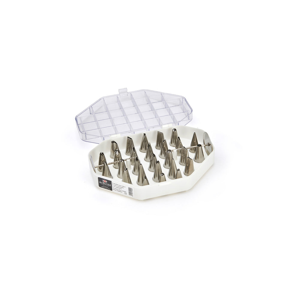 Coffret 26 douilles inox fines spéciales décor - 1