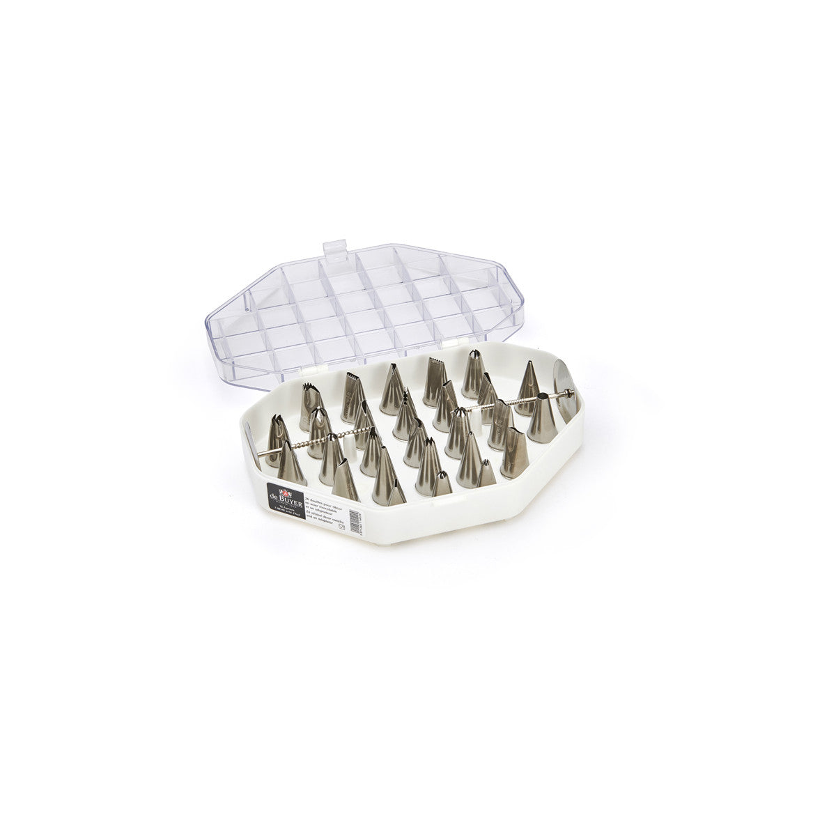 Coffret 26 douilles inox fines spéciales décor - 1