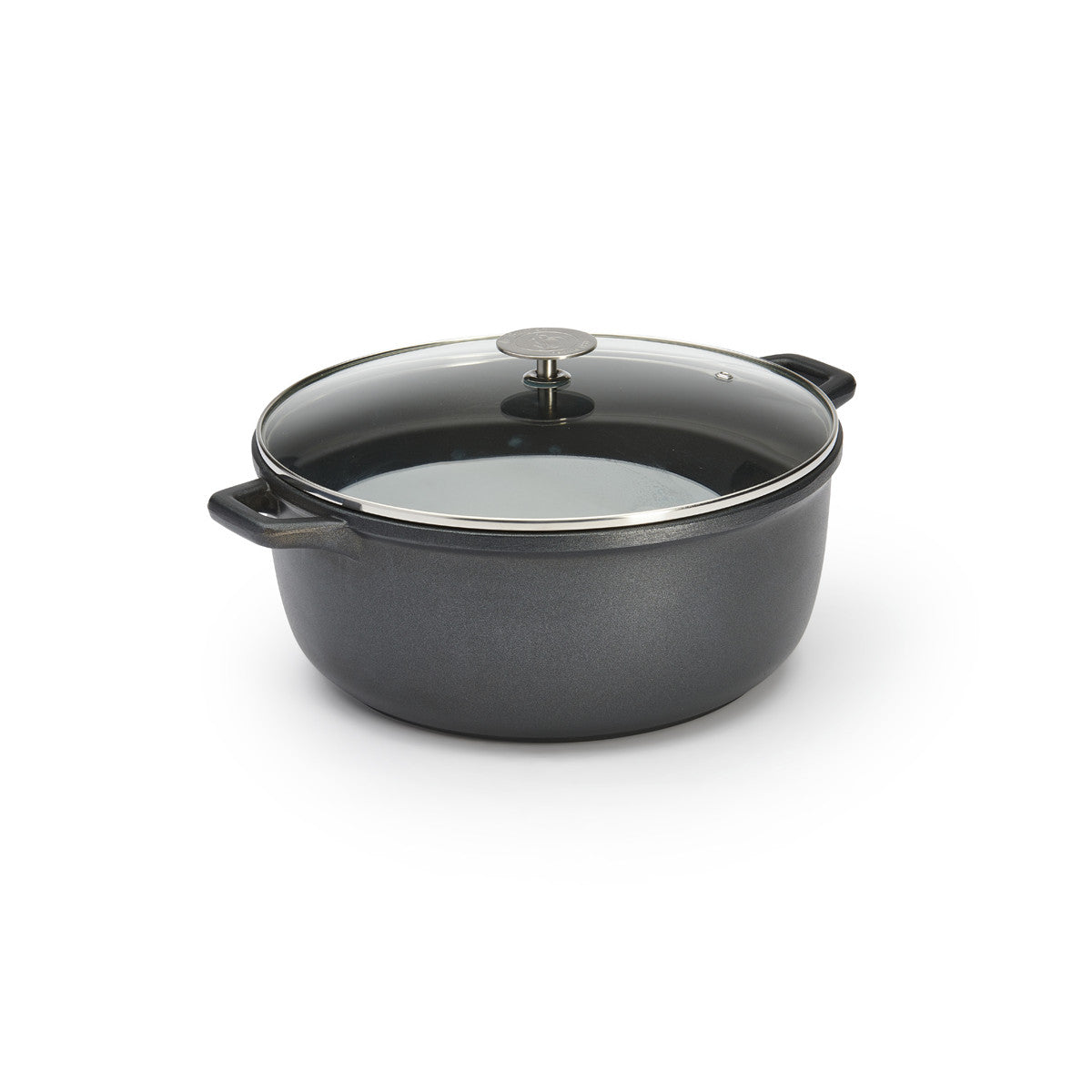 Coquelle anti-adhésive avec couvercle en verre CHOC EXTREME Ø28cm - 1