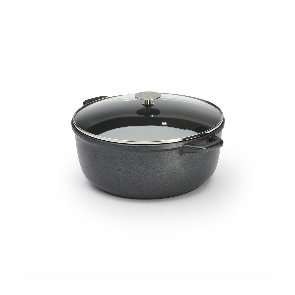 Coquelle anti-adhésive avec couvercle en verre CHOC EXTREME Ø28cm - 2