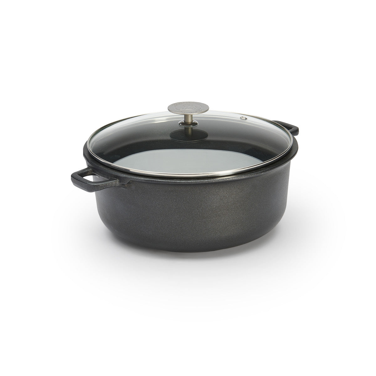 Coquelle anti-adhésive avec couvercle en verre CHOC EXTREME Ø24cm - 1