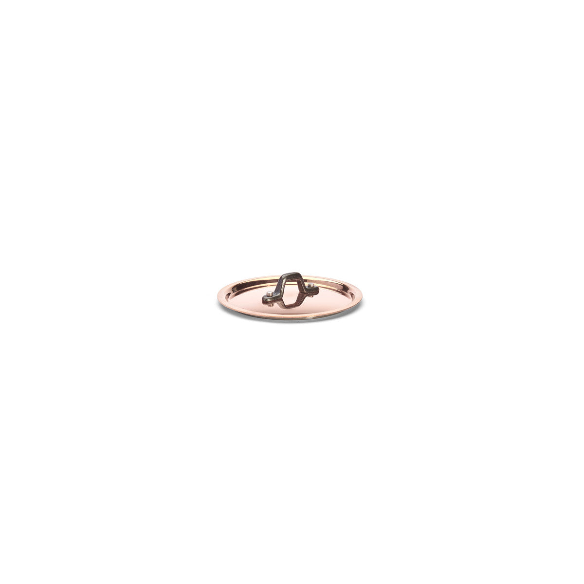 Couvercle en cuivre avec poignée en fonte INOCUIVRE Ø12cm - 1