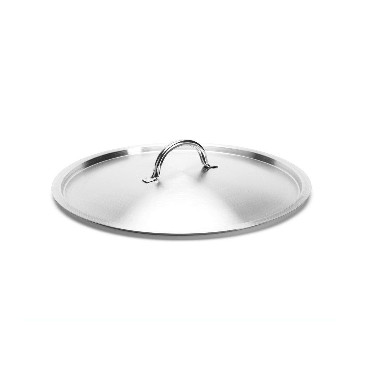 Couvercle en inox brossé Ø40cm - 1
