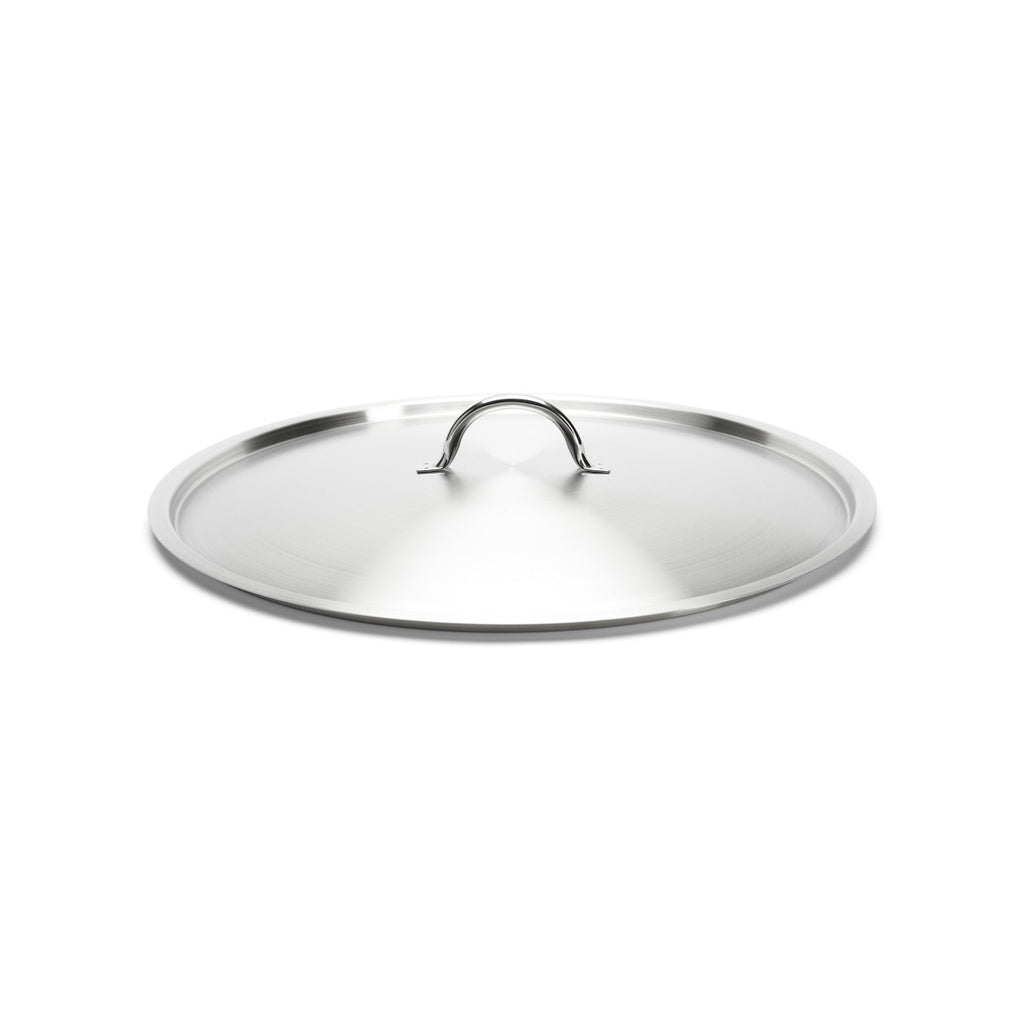 Couvercle en inox brossé Ø50cm - 2