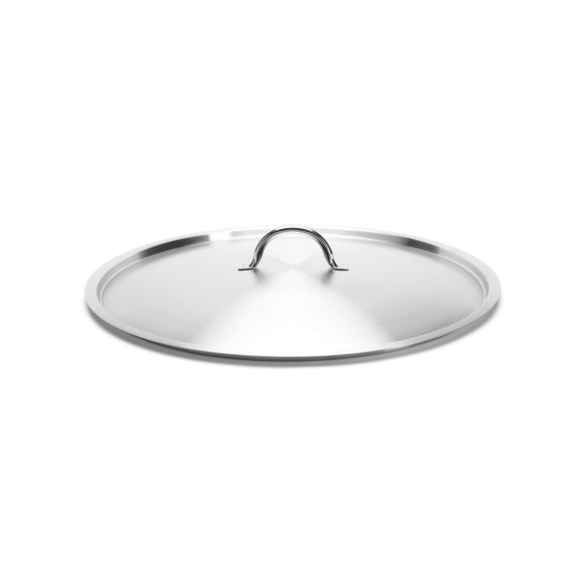 Couvercle en inox brossé Ø50cm - 2