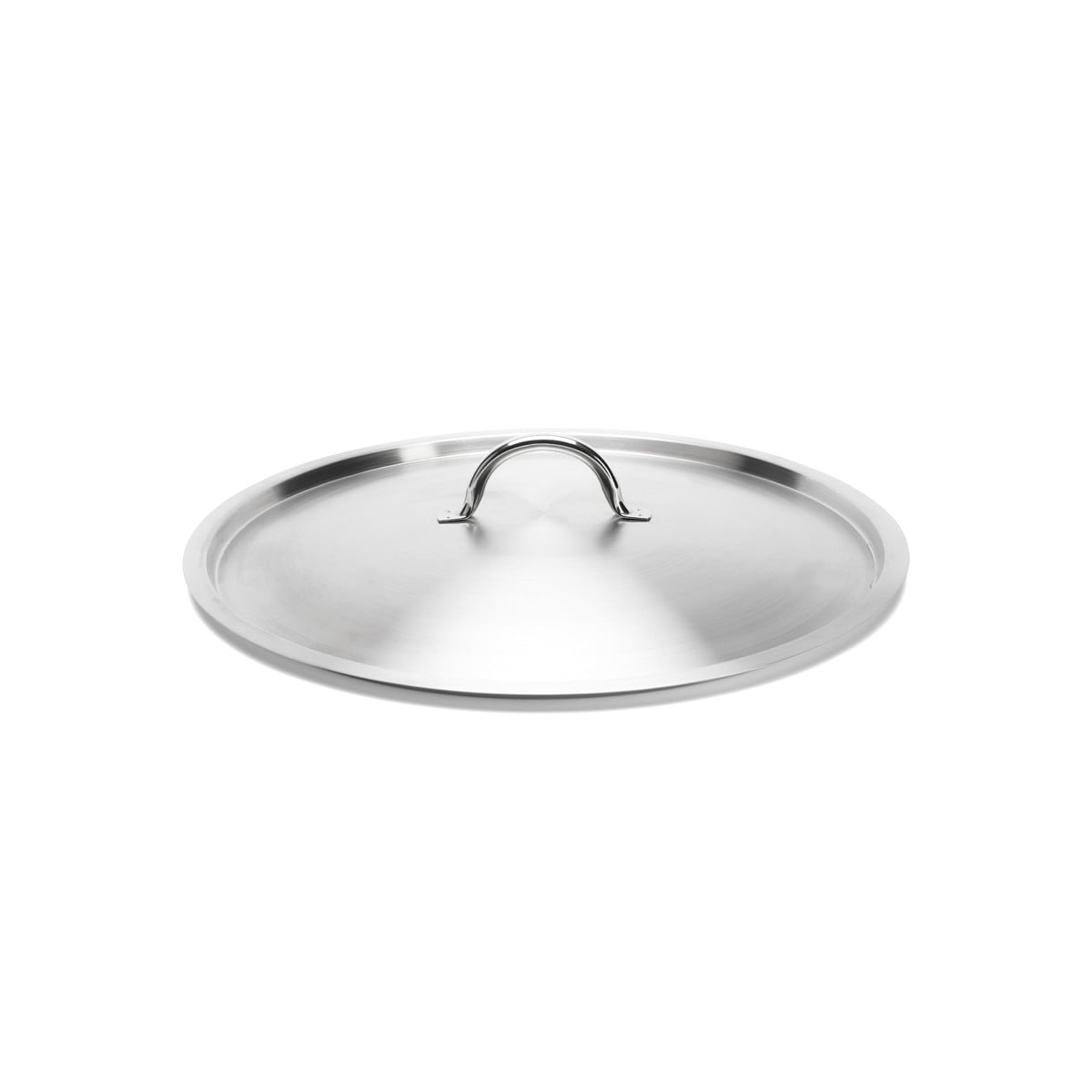 Couvercle en inox brossé Ø45cm - 2