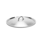 Couvercle en inox brossé Ø45cm - 1
