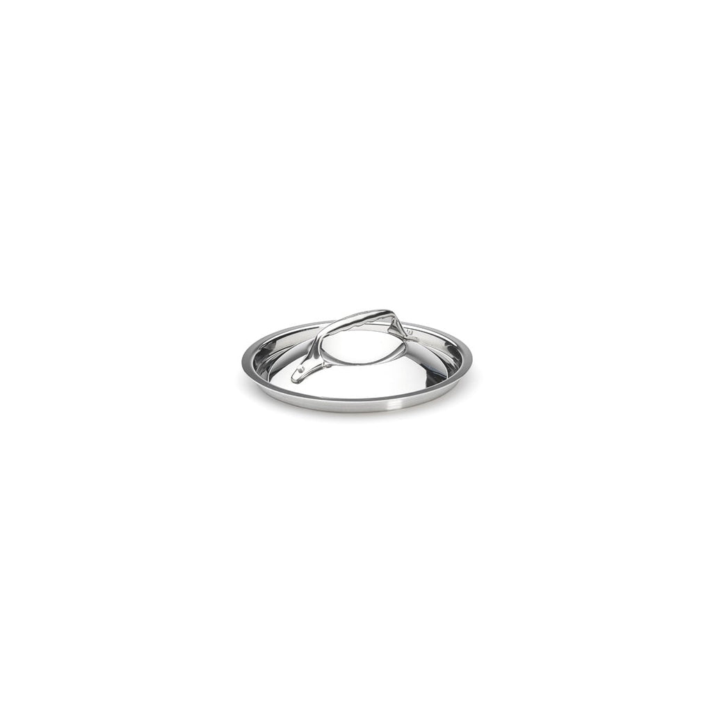 Couvercle en inox avec pontet en fonte d'inox Ø16cm - 1