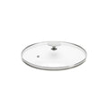 Couvercle en verre avec pontet en inox Ø24cm - 1