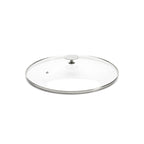 Couvercle en verre avec pontet en inox Ø36cm - 1