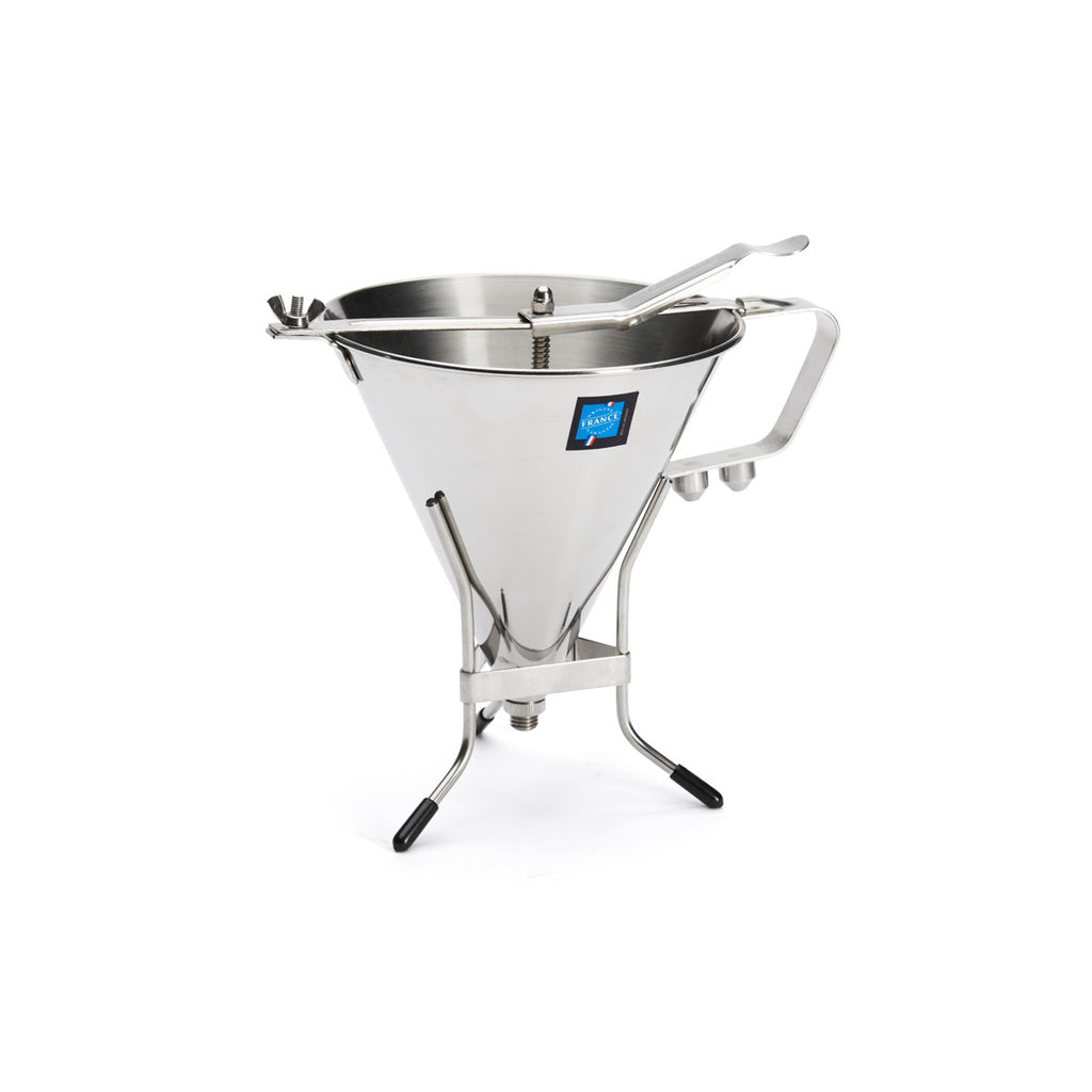 Entonnoir à piston inox KWIK PRO 1,9L avec pied - 1