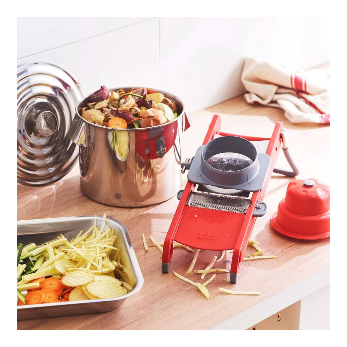 Mandoline SWING PLUS rouge - 2
