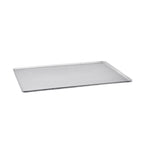 Plaque de cuisson bords pincés aluminium 60x40cm - 1