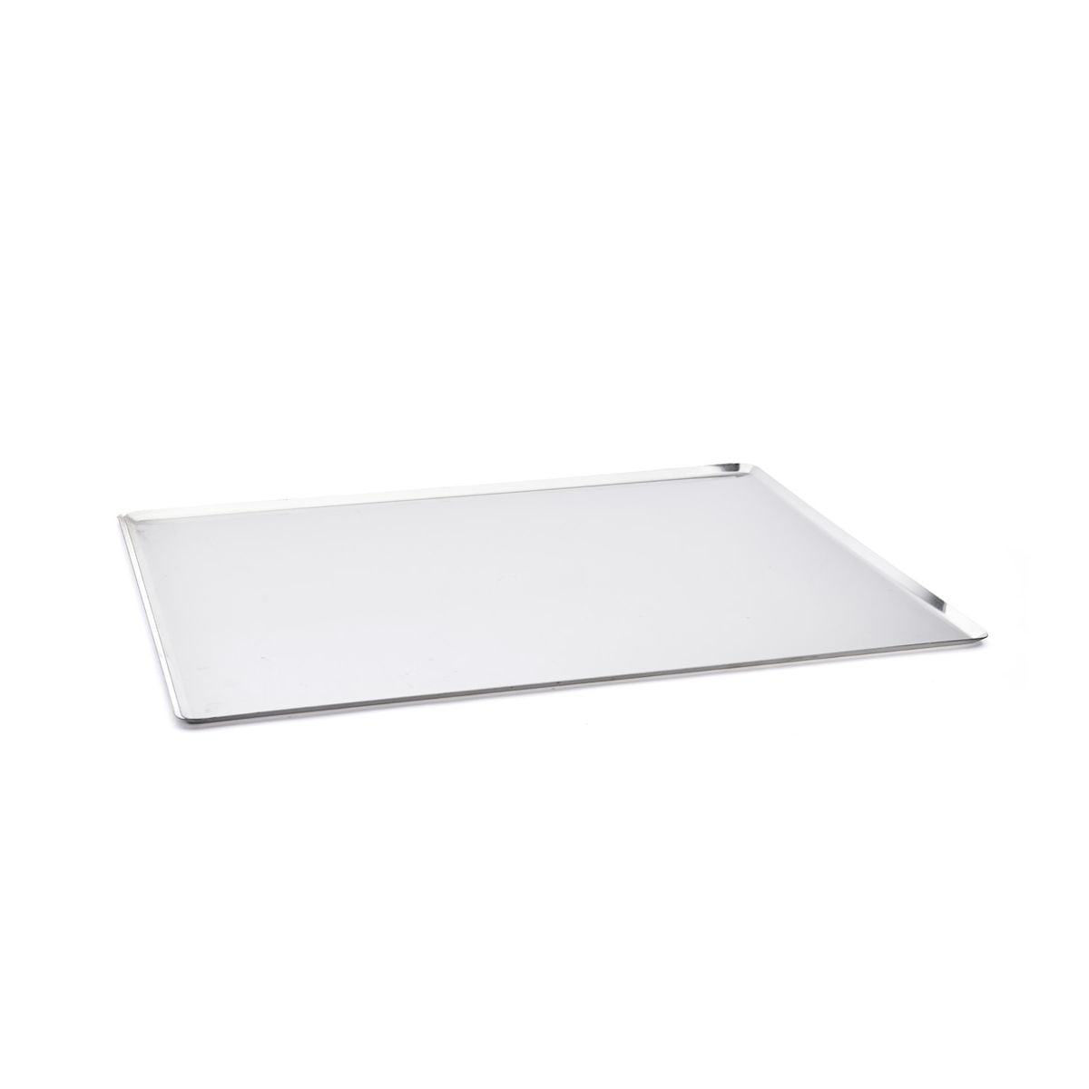 Plaque de cuisson inox bords pincés GN 2/1 65x53cm - 1