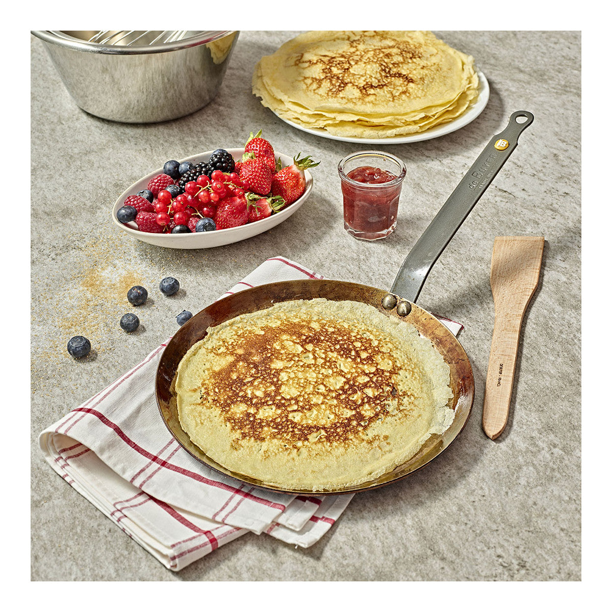 Poêle à crêpes en acier MINERAL B Ø24cm - 2
