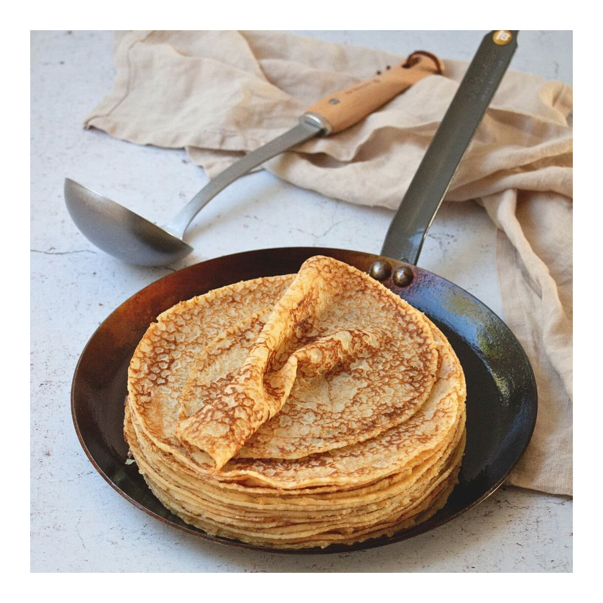 Poêle à crêpes en acier MINERAL B Ø30cm - 2