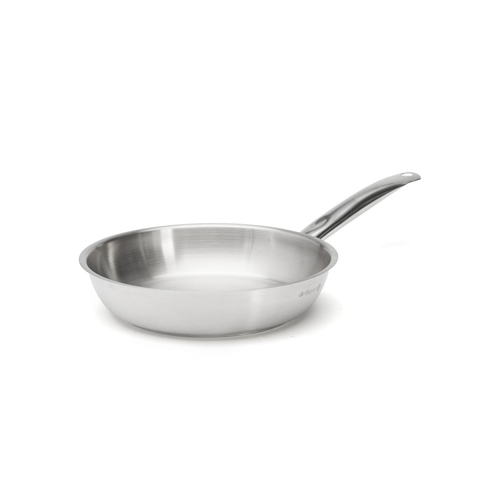 Poêle à frire en inox PRIM'APPETY Ø24cm - 1