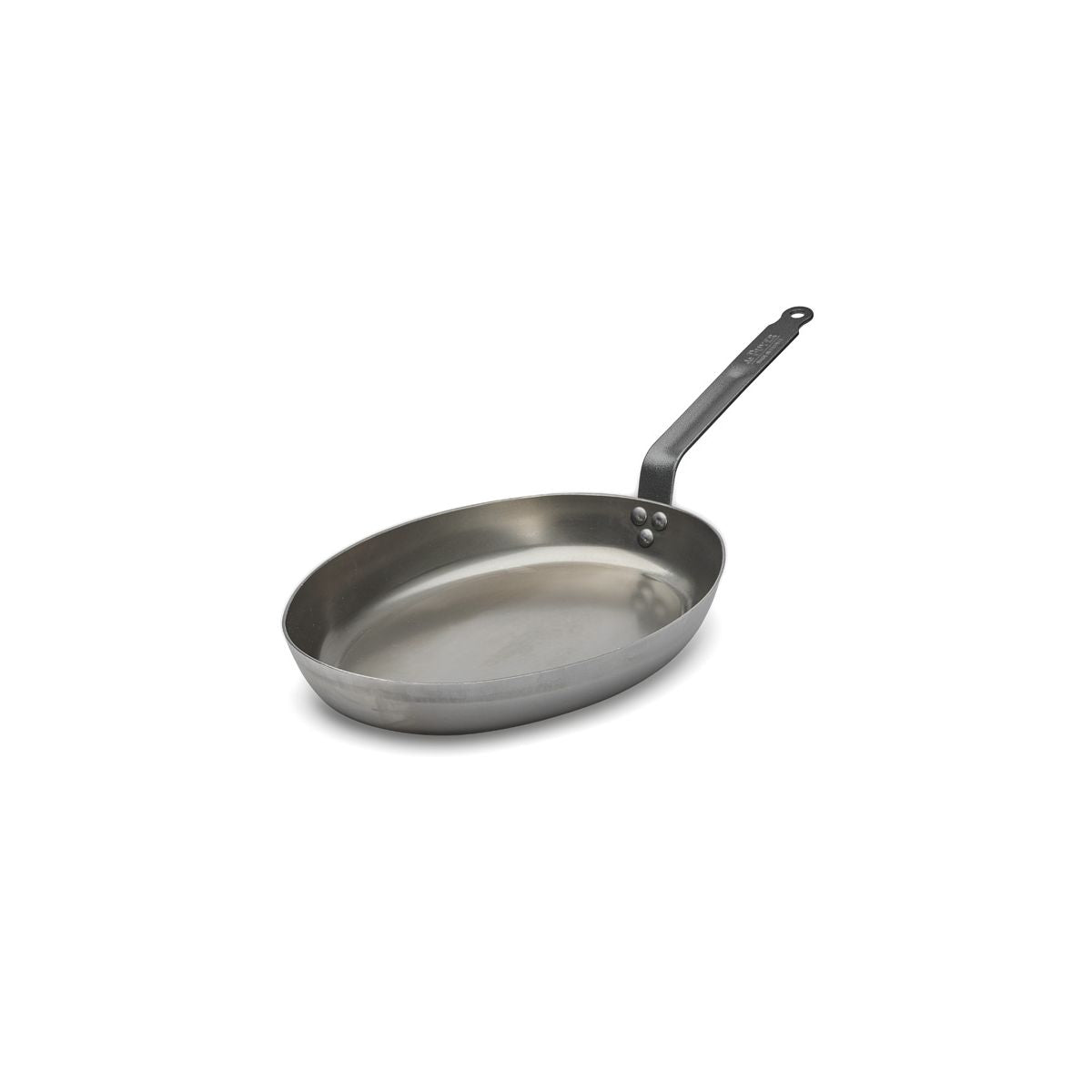 Poêle à poisson en acier CARBONE PLUS Ø36cm - 1