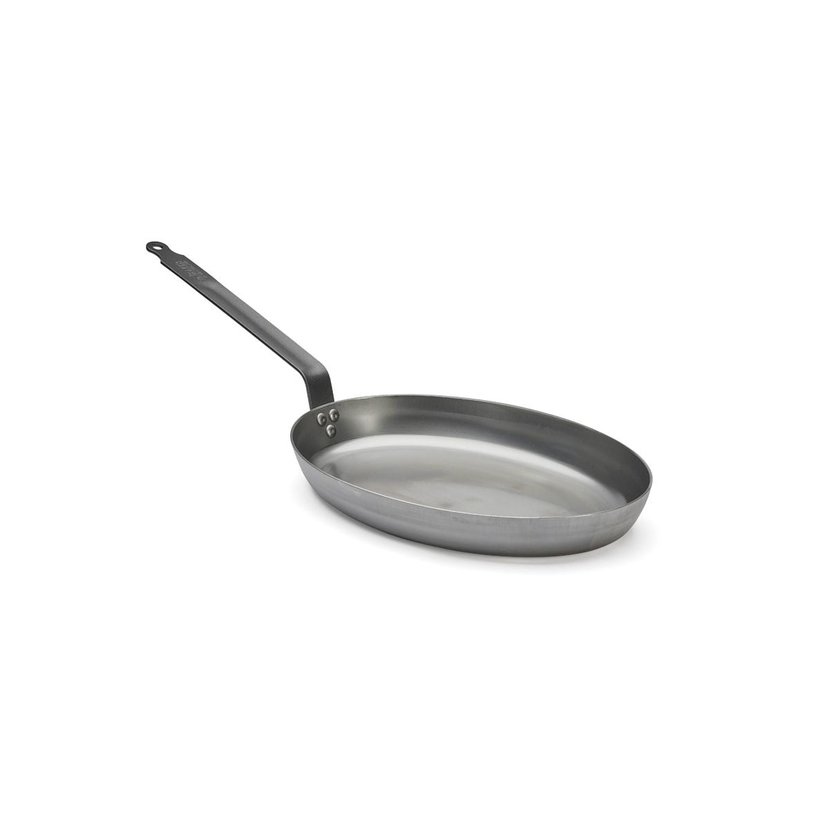 Poêle à poisson en acier CARBONE PLUS Ø40cm - 2