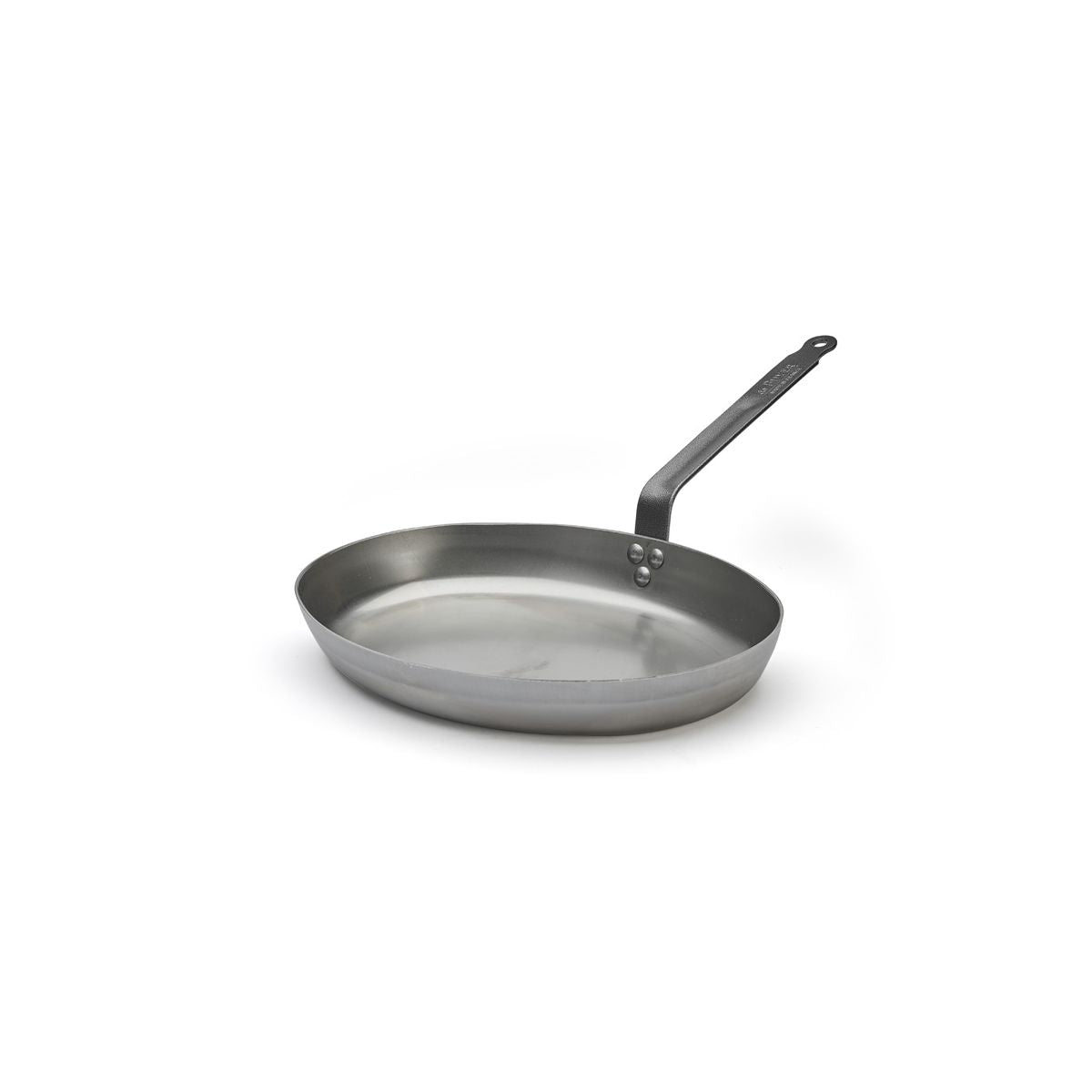 Poêle à poisson en acier CARBONE PLUS Ø36cm - 1