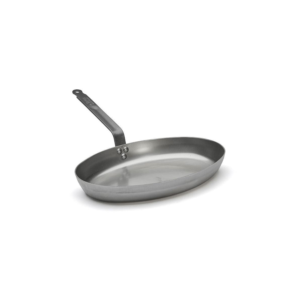 Poêle à poisson en acier CARBONE PLUS Ø36cm - 2