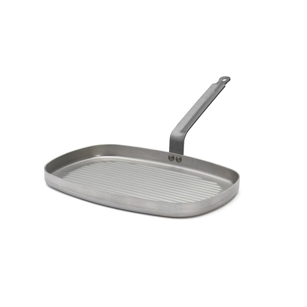 Poêle Grill en acier CARBONE PLUS 38x26cm - 1