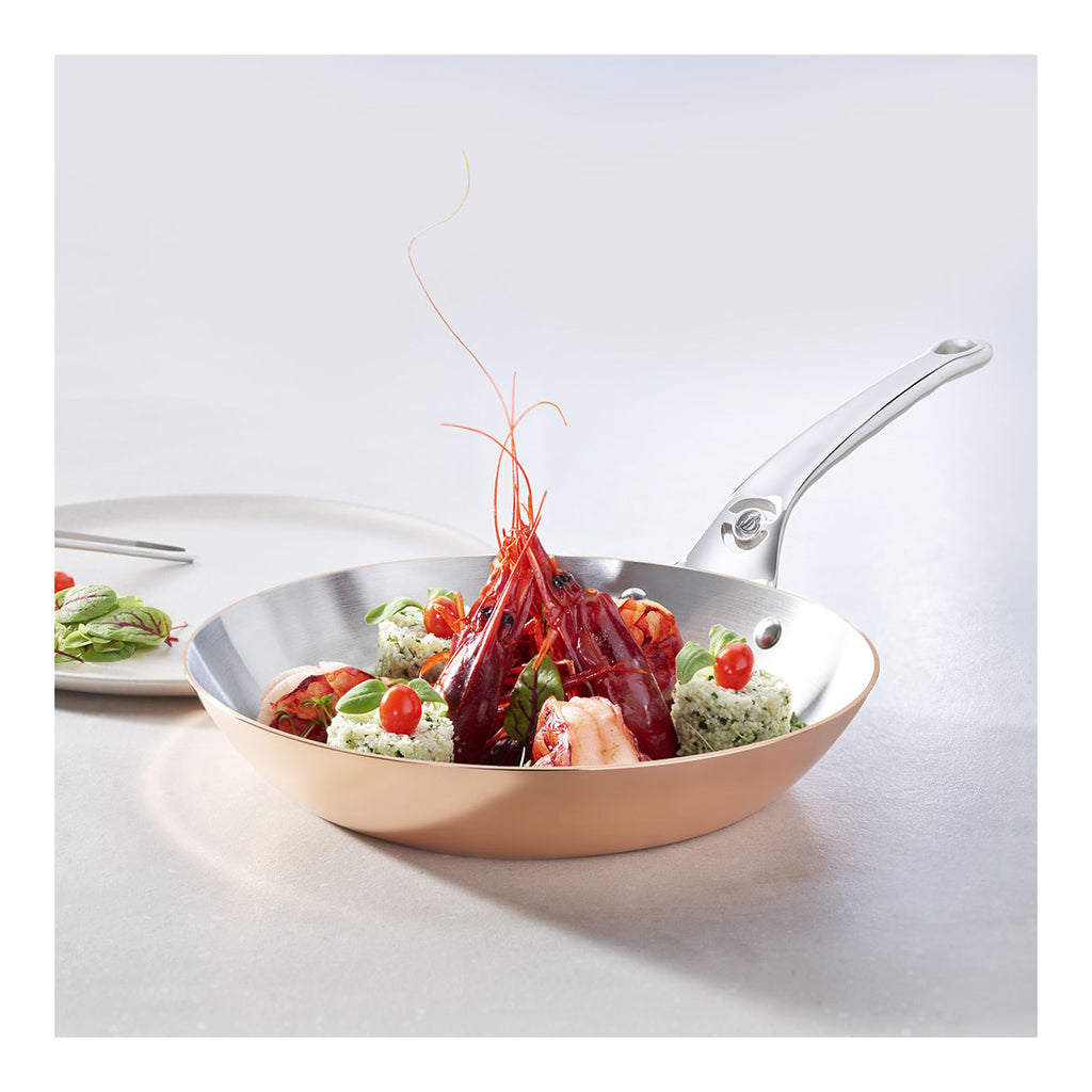 Poêle en cuivre INOCUIVRE Ø20cm - 2