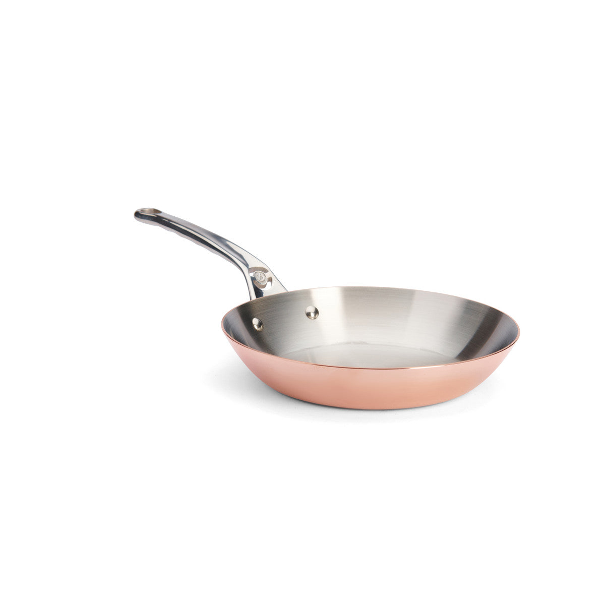 Poêle en cuivre PRIMA MATERA Ø24cm - queue fonte d'inox - 1