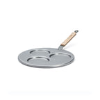 Poêle Triblinis en acier MINERAL B BOIS Ø27cm - 3 blinis Ø10cm - 1