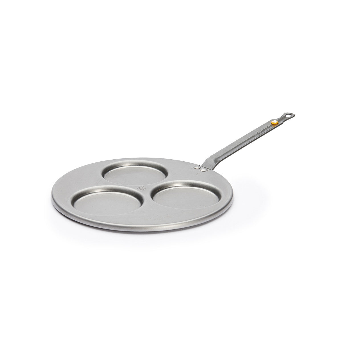 Poêle Triblinis en acier MINERAL B Ø27cm - 3 blinis Ø10cm - 1