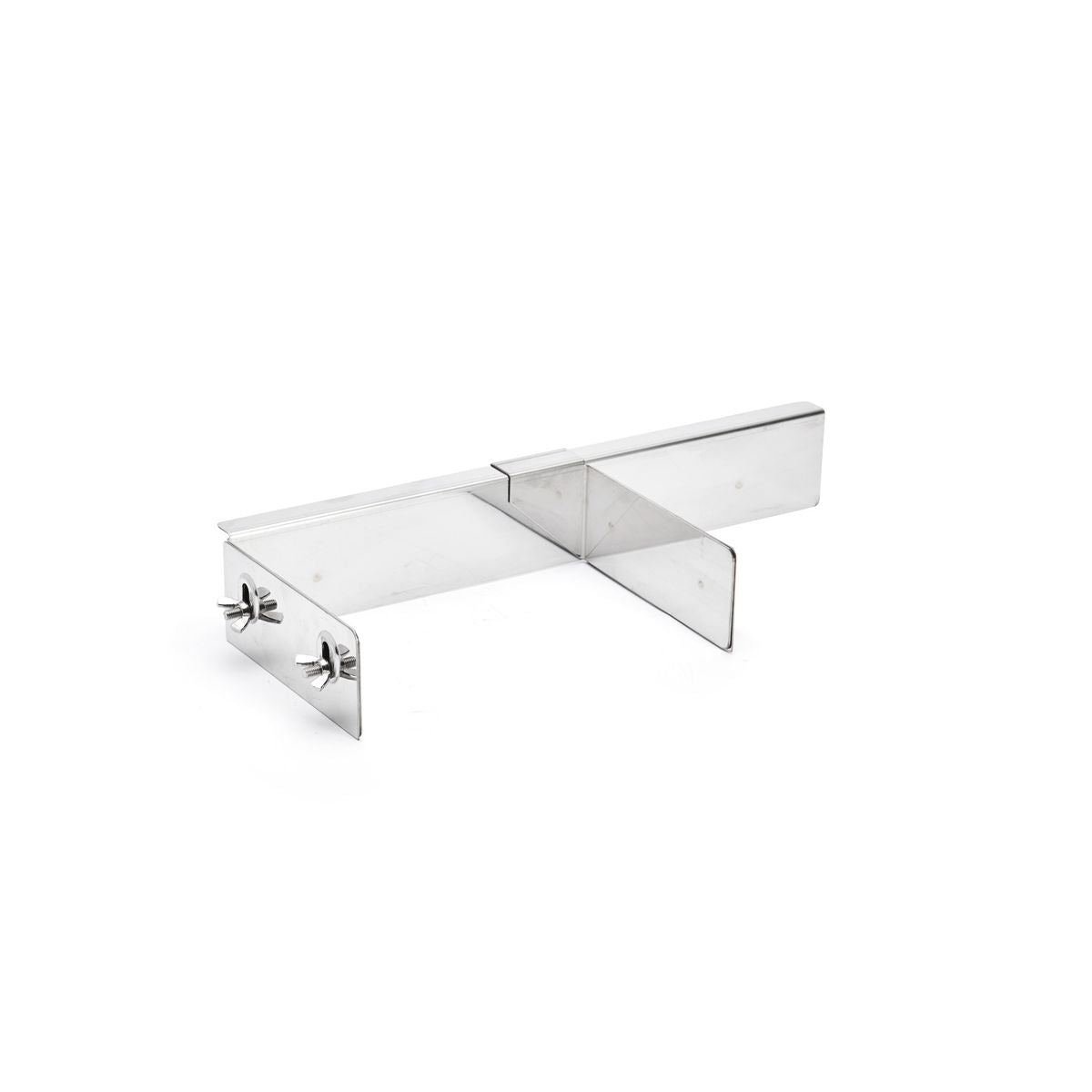 Raplette Pascal inox réglable hauteur et largeur 40x17cm sans double peigne - 1
