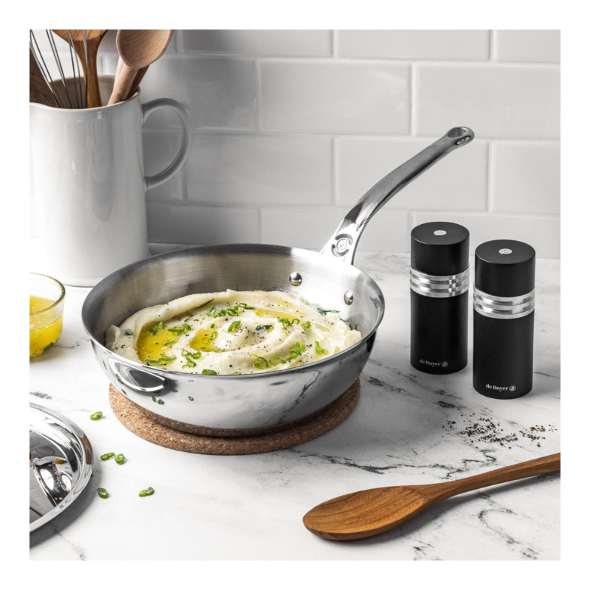 Sauteuse bombée en inox AFFINITY Ø20cm - 2