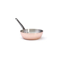 Sauteuse bombée en cuivre INOCUIVRE Ø24cm queue fonte d'acier - 1